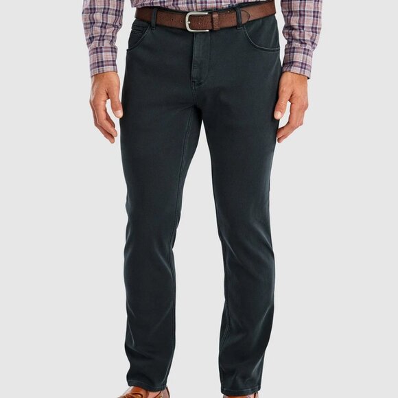 johnnie-O Other - Johnnie-O Terry 5-Pocket Pant in Charcoal Gray 34x34 Classic Tapered Stretch NWT